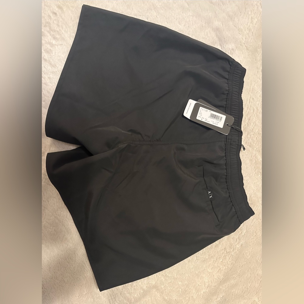Giorgio Armani Black Swim Shorts
